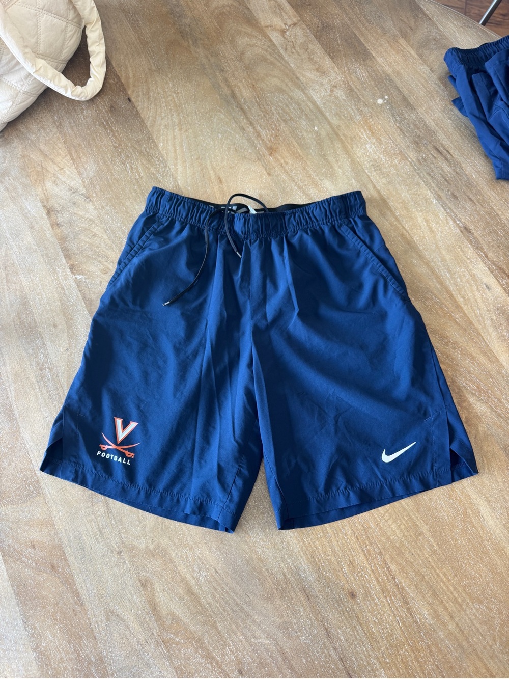 Football Team issued Virginia Cavalier Nike athletic shorts